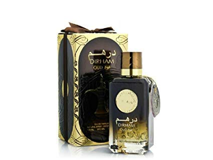 Ard Al Zaafran Dirham Oud 100ML mens perfume by Oriental Musky Sandalwood EDP