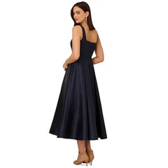 Adrianna Papell Women's Mikado Fit and Flare Dress for Timeless Elegance and Sophistication