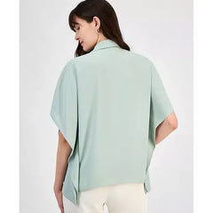 Anne Klein Womens Dolman Sleeve Blouse, Stylish Lightweight Top for Effortless Wear