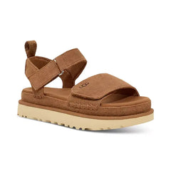 UGG® Women's Goldenstar Flat Platform Lug-Sole Sandals, Comfortable Casual Footwear