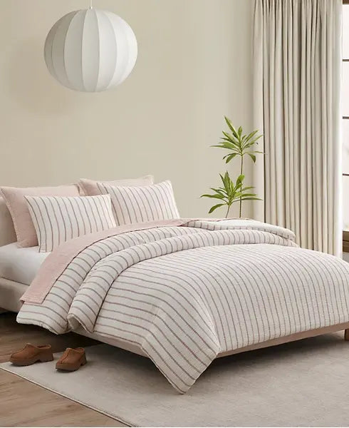 UGG® Alamitos 3-Piece Comforter Set, Soft and Luxurious Bedding for Your Bedroom