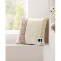UGG® Calyx Stripe Faux Mohair Decorative Pillow, Soft and Stylish Accent for Your Home