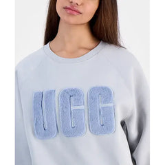 UGG® Women's The Madeline Fuzzy-Logo Crewneck Sweatshirt, Cozy and Stylish Loungewear