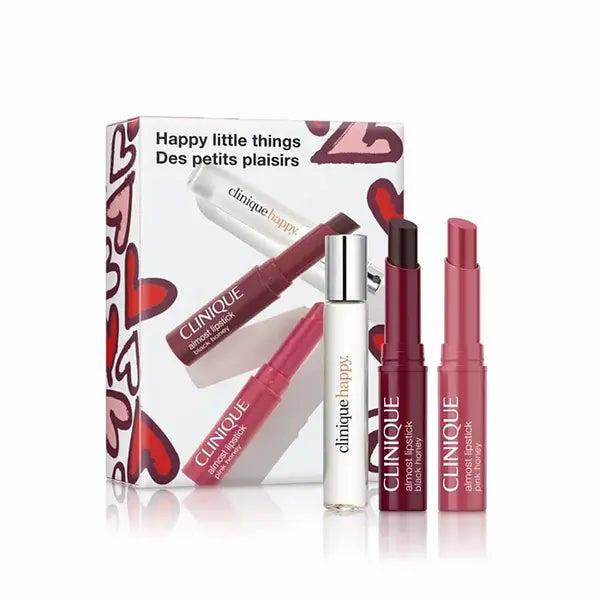 MACY's 3-P Happy Little Things Perfume and  Lipstick Set
