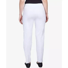 Alfred Dunner Petite Classics Tummy-Control Pull-On Straight-Leg Pants, Petite & Petite Short