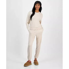 UGG® Women's Gable Peached-Knit Jogger Pajama Set, Soft and Comfortable Sleepwear