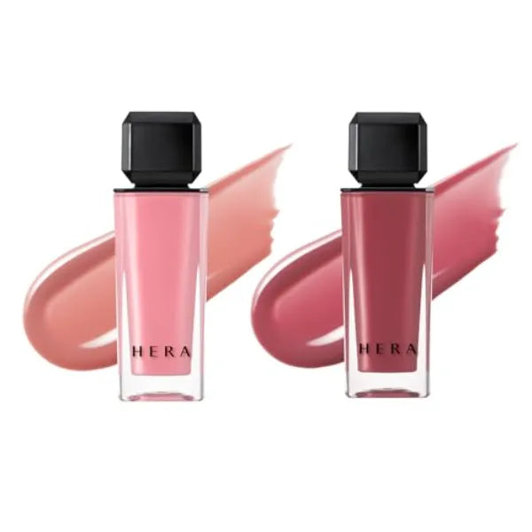 HERA Sensual Nude Lip Gloss #422 LINGERIE and Sensual Nude Lip Gloss #380 CHERISH