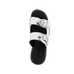 Aerosoles Faith Womens Round Toe Flatform Sandals, Comfortable Stylish Footwear