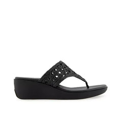 Aerosoles Womens Ivie Round Toe Wedge Sandals Modern Comfort Design