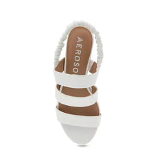 Aerosoles Womens Camilia Pump Heel Sandals Classic Comfort Fit
