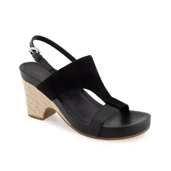 Aerosoles Women's Mackenzie Round Toe Platform Sandals for All Day Style