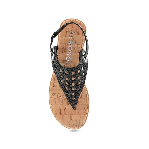 Aerosoles Women's Conclusion Thong Open Toe Sandals for Casual Comfort