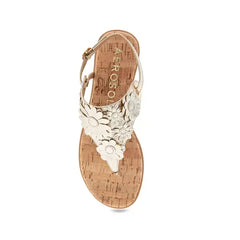 Aerosoles Women's Connie Round Toe Flat Sandals for Easy Everyday Wear