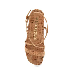 Aerosoles Women's Miles Round Toe Wedge Sandals for Comfortable Style