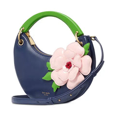 Kate Spade New York Expo Floral Small Leather Top Handle Bag