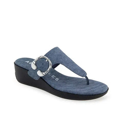 Aerosoles Women's Izola Round Toe Wedge Sandals for Everyday Style
