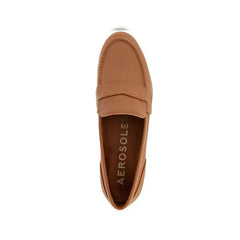Aerosoles Winona Womens Almond Toe Loafer Flats, Comfortable Stylish Slip-On Shoes