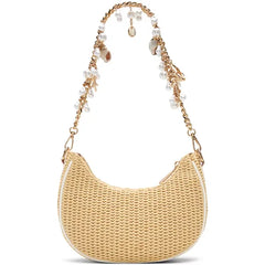 ALDO Beachglowx Medium Shoulder Bag, Stylish and Versatile Handbag, Natural