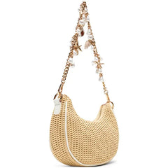 ALDO Beachglowx Medium Shoulder Bag, Stylish and Versatile Handbag, Natural