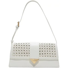 ALDO Zenithpurse Medium Shoulder Bag, Stylish Functional Womens Handbag for Casual Wear, Open White