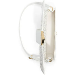 ALDO Zenithpurse Medium Shoulder Bag, Stylish Functional Womens Handbag for Casual Wear, Open White