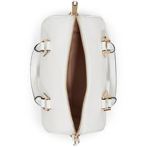 ALDO Guinevereex Medium Barrel Handbags, Stylish Everyday Purse, White
