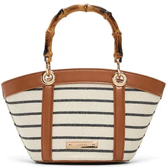 ALDO Avenue Medium Satchel Bag, Elegant and Spacious Handbag , Nautical