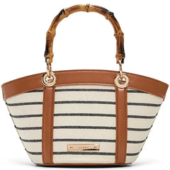 ALDO Avenue Medium Satchel Bag, Elegant and Spacious Handbag , Nautical