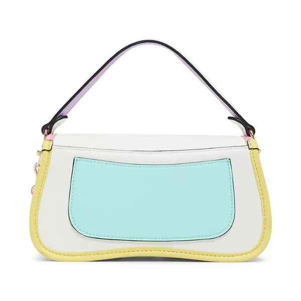 ALDO Buriramx Medium Shoulder Bag, Stylish Everyday Handbag for Women, White, Multi