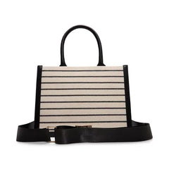 ALDO Daspias Medium Satchel Bag, Elegant and Spacious Handbag for Daily Essentials, Black Combo