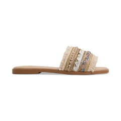 ALDO Women's Coralya Embellished Flat Sandals, Elegant Comfortable Stylish Flats