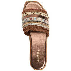ALDO Women's Coralya Embellished Flat Sandals, Elegant Comfortable Stylish Flats