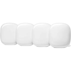 Google Nest Wi-Fi Pro 6E Router (4 Pack) (GA03691-US) Snow