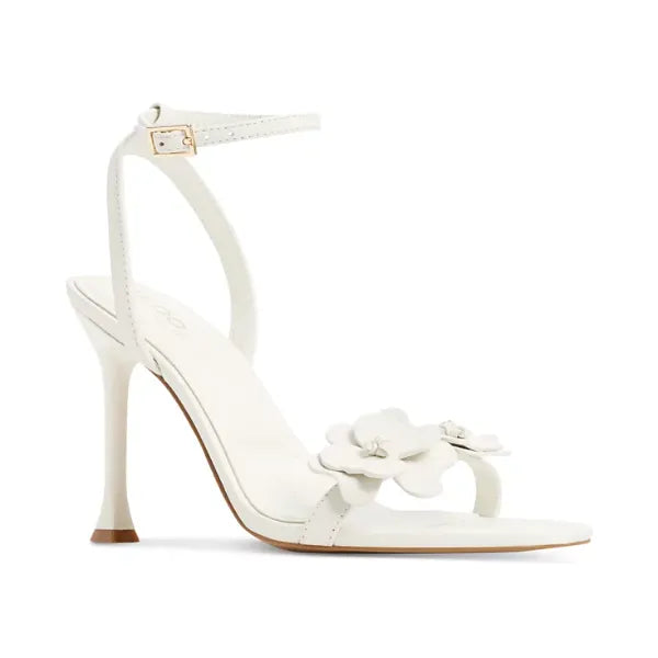 Aldo Daisylily Womens Floral Stiletto Dress, Sandals Elegant High Heel Shoes