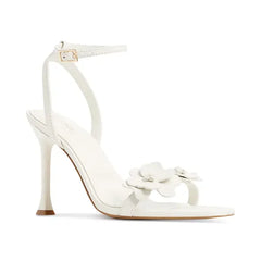 Aldo Daisylily Womens Floral Stiletto Dress, Sandals Elegant High Heel Shoes