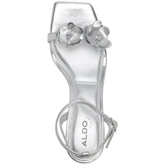 ALDO Women's Daisyrose Floral Kitten Heel Dress Sandals, Stylish and Comfortable Footwear