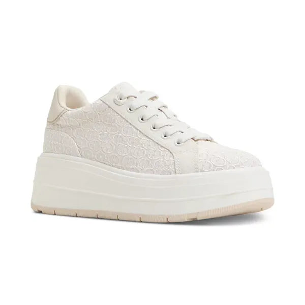 ALDO Womens Garelia Lace Up Platform Sneakers, Stylish Platform Sneakerss, Jacquard Multi