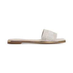ALDO Women's Oceania Embroidered Slide Flat Sandals, Comfortable Stylish Flats