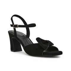 Anne Klein Womens Rosy Bow Block Heel Dress Sandals, Elegant and Comfortable Heels
