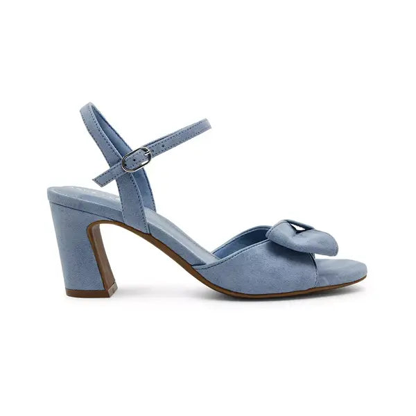 Anne Klein Womens Rosy Bow Block Heel Dress Sandals, Elegant and Comfortable Heels