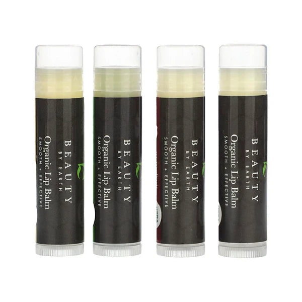 Beauty by Earth Organic Lip Balm Multi Flavor