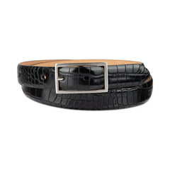 Calvin Klein Skinny Center-Bar-Buckle Dress Belt