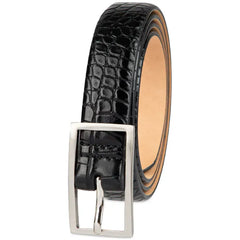 Calvin Klein Skinny Center-Bar-Buckle Dress Belt
