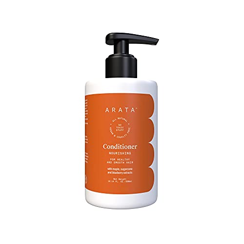 Arata Paraben & Silicon Free Hair Conditioner -300 Ml | With Maple, Sugarcane & Blueberry Extracts | Vegan & Cruelty-Free for Healthy & Smooth Hair | For Women & Men
