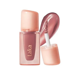 Laka Jelling Nude Gloss Mini, Sheer Hydrating Lip Oil with No Stain, Non Sticky, Nourishing Gloss for a Glowy Look, K Beauty