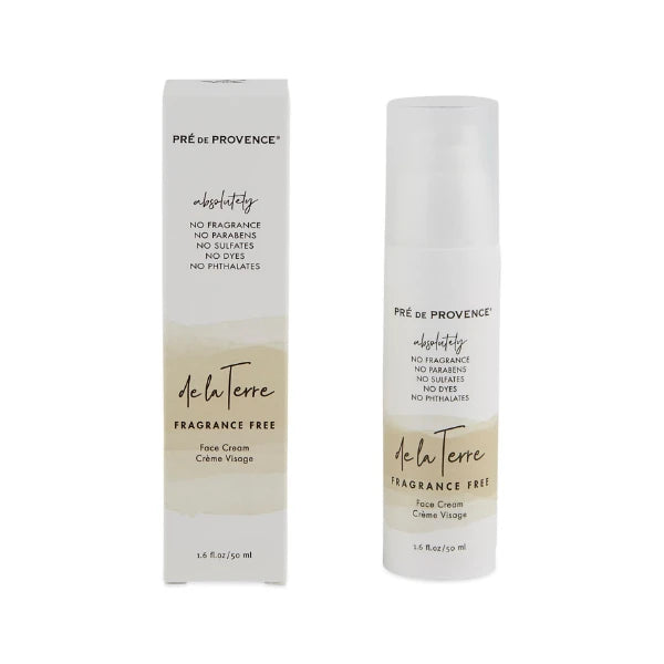European Soaps Pre de Provence de la Terre Unscented Face Cream 50ml
