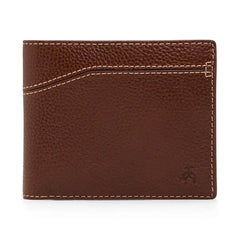 Brooks Brothers Men's Cayman Leather Wallet with Change Purse