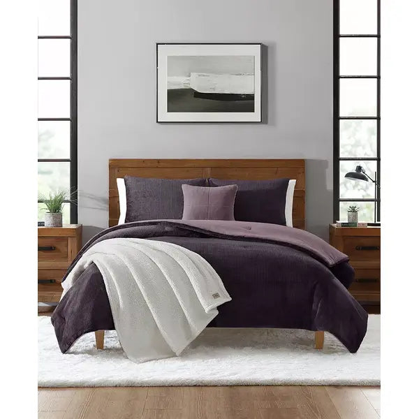 UGG® Brody Reversible 5-Pc Comforter Set Twin/Twin XL Soft, Cozy Bedding Set