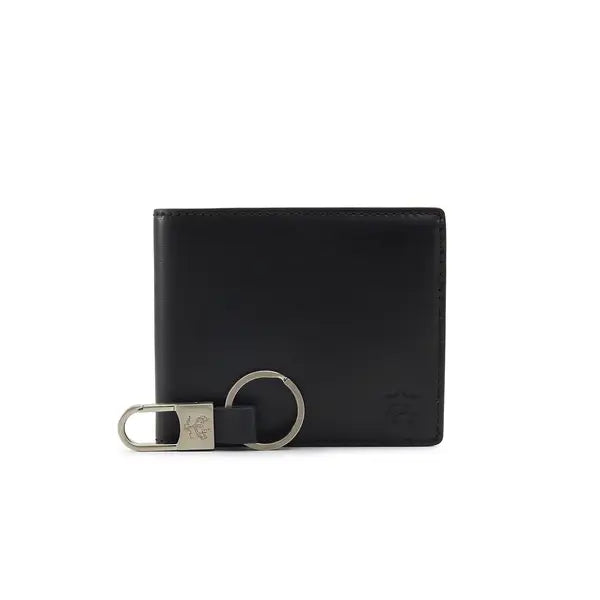 Brooks Brothers Men's Gifting Wallet and Keychain Set
