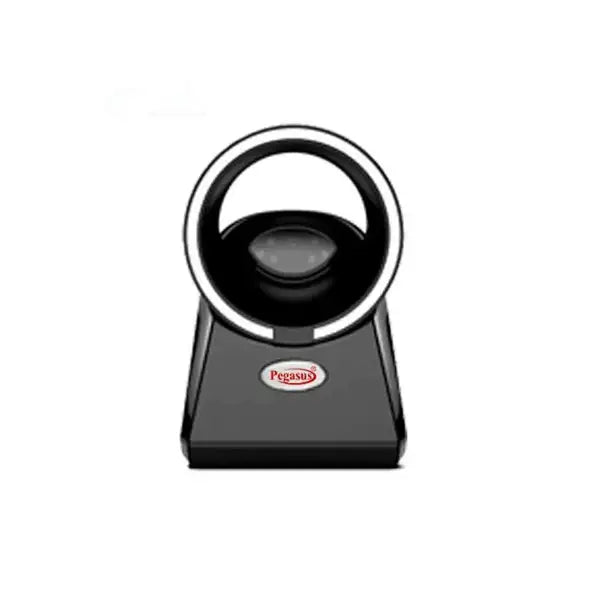 Pegasus PS3316 2D Hand free QR Presentation Barcode Scanner - Black Red